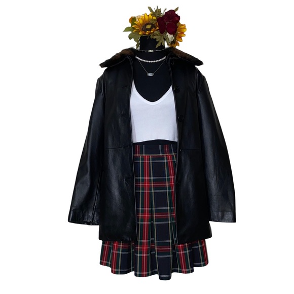 Vintage Parker plaid skirt - Picture 2 of 12